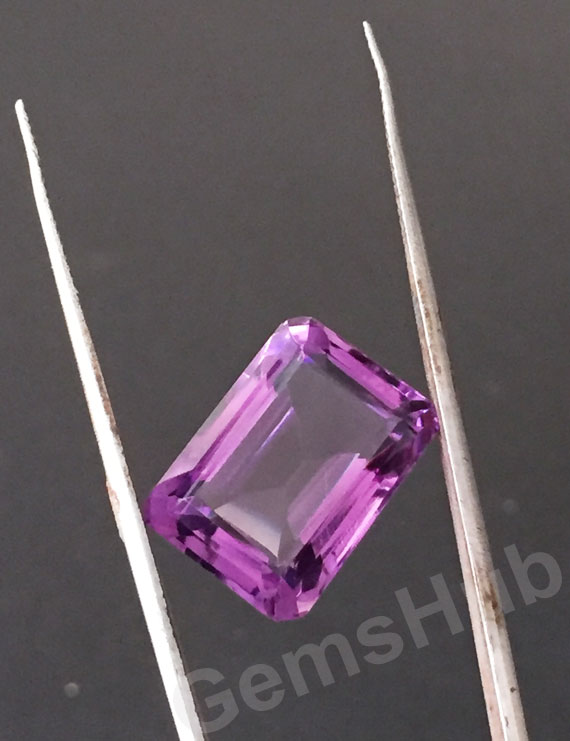 10.46 ct Natural Certified Amethyst (Jamunia) -Premium Quality