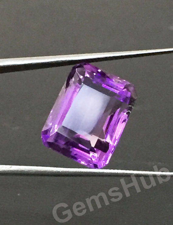 11.89 ct Natural Certified Amethyst (Jamunia) -Premium Quality