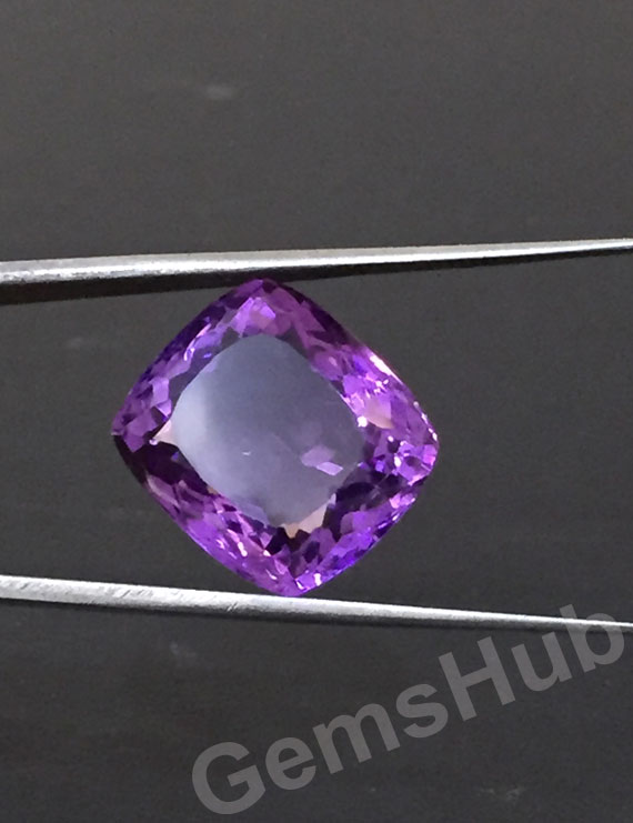 16.85 ct Natural Certified Amethyst (Jamunia) -Premium Quality