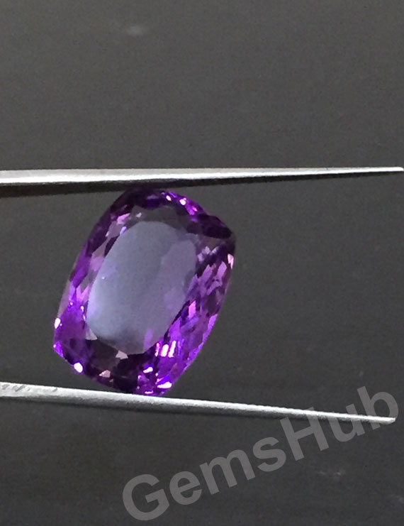 16.98 ct Natural Certified Amethyst (Jamunia) -Premium Quality