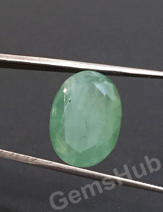 10.43 ct/11.60 ratti Natural Certified Zambian Panna (Emerald)