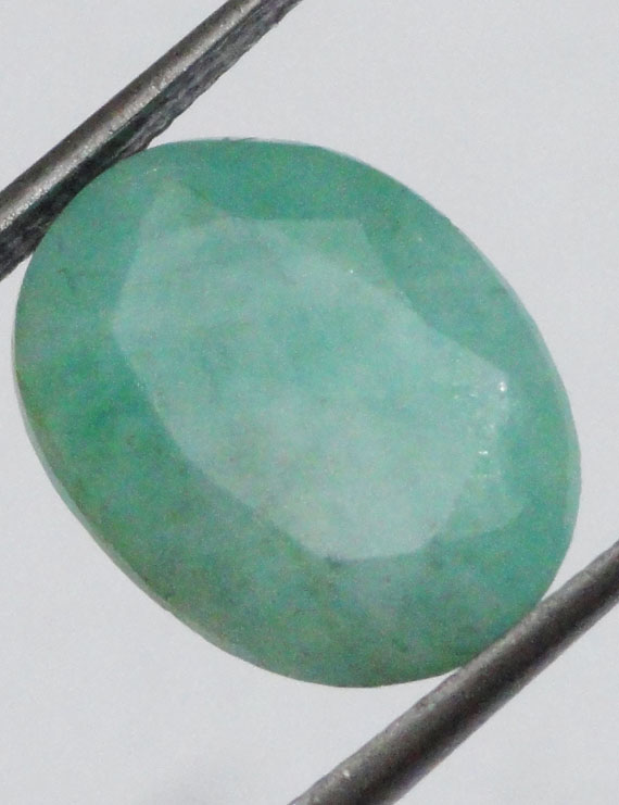 5.15 ct/5.65 ratti Natural Certified Zambian Panna (Emerald)