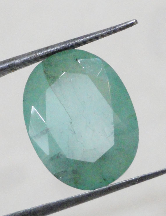 6.89 ct/7.60 ratti Natural Certified Panna (Emerald)