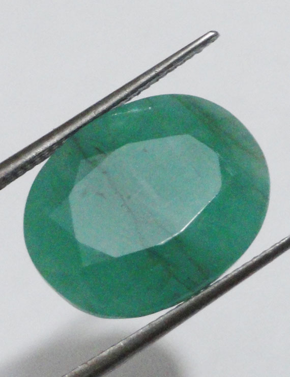 7.64 ct/8.50 ratti Natural Certified Zambian Panna (Emerald)