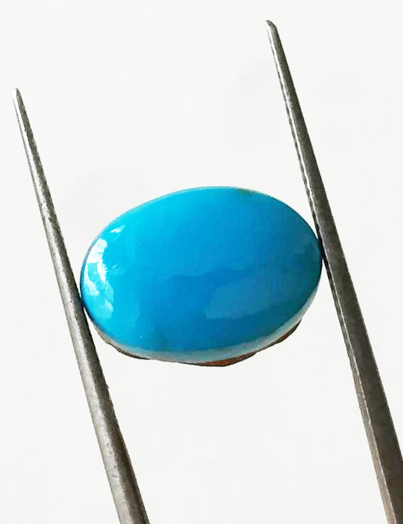 4.91 ct Natural Certified Firoza/Turquoise