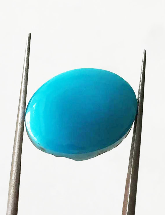 8.19 ct Natural Certified Firoza/Turquoise