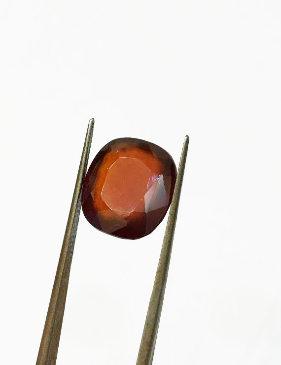 8.20 ratti (7.36 ct) Natural Hessonite Gomed Certified