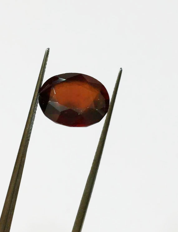 8.00 ratti (7.16 ct) Natural Hessonite Gomed Certified