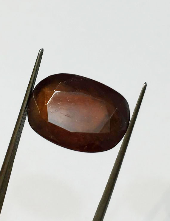 13.25 ratti (11.92 ct) Natural Hessonite Gomed Certified