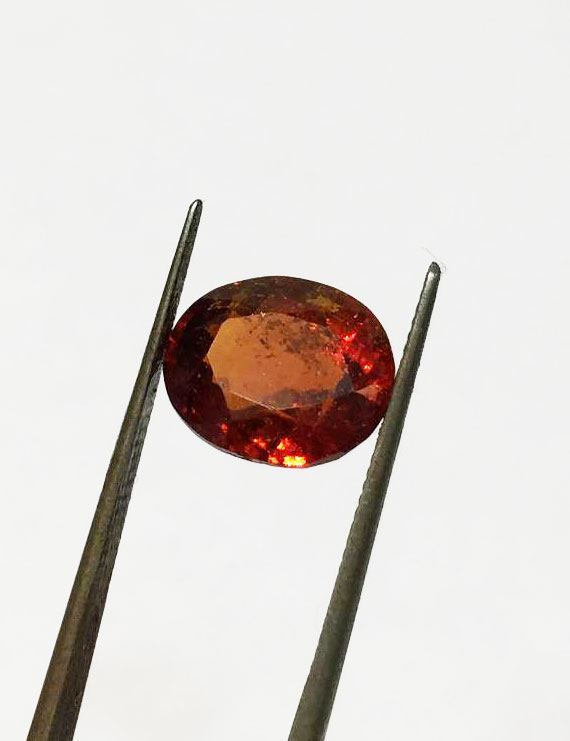 5.00 ratti (4.57 ct) Natural Hessonite Ceylon Gomed Certified