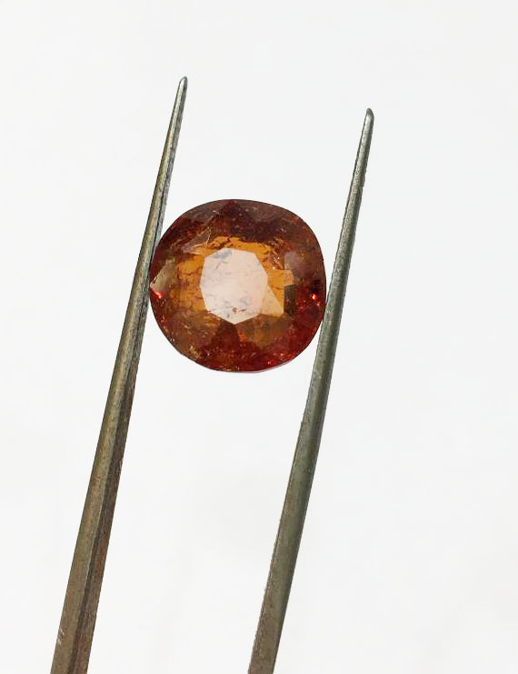 6.25 ratti (5.70 ct) Natural Hessonite Ceylon Gomed Certified
