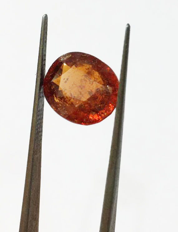 5.50 ratti (5.01 ct) Natural Hessonite Ceylon Gomed Certified