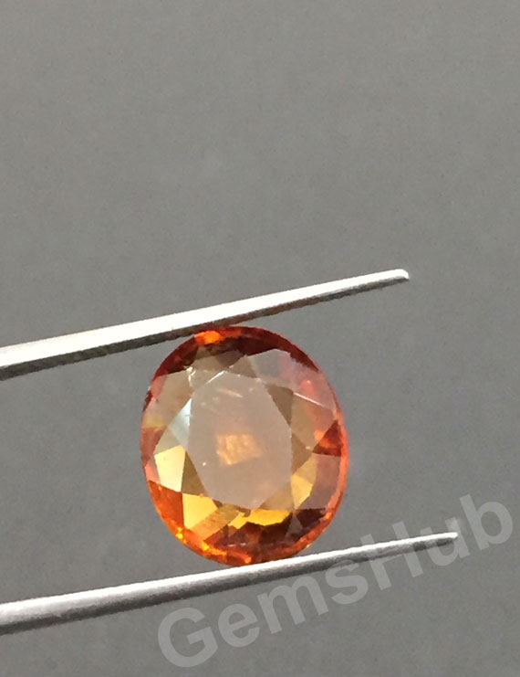 4.50 ratti (4.23 ct) Natural Hessonite Ceylon Gomed Certified
