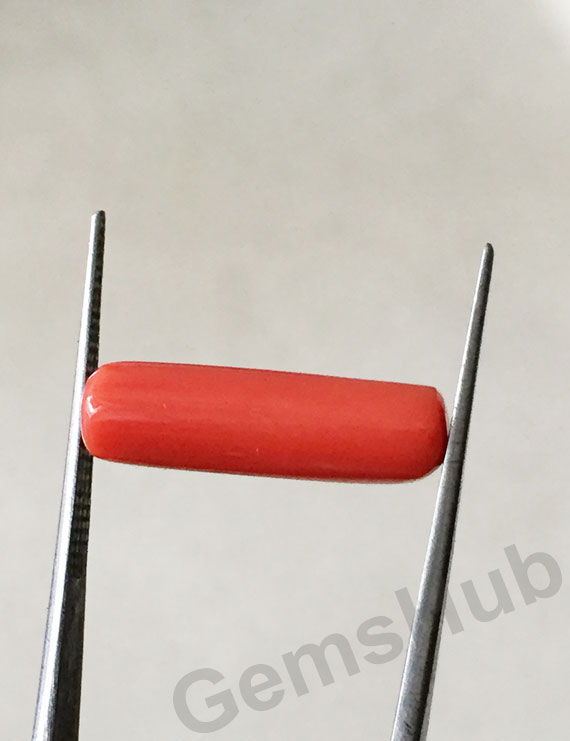 6.35 ratti (5.72 ct) Natural Certified Moonga/Coral