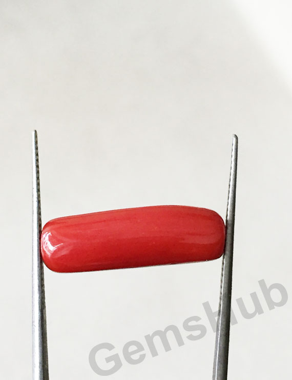 7.50 ratti (6.78ct) Natural Certified Moonga/Coral