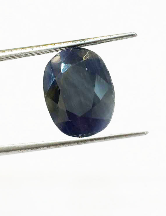 4.92 Ct/ 5.50  Ratti Natural Ceylon Blue Sapphire (Neelam) Gemstone Non Heat-Non Treat