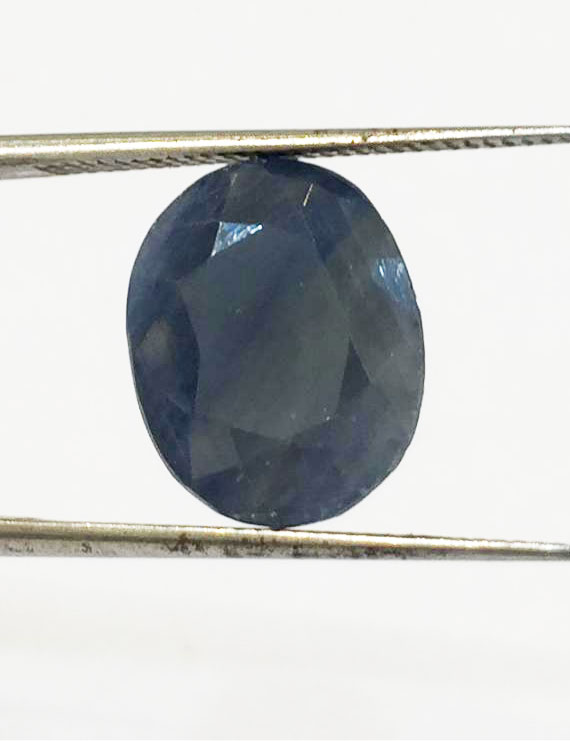 6.12 Ct/ 6.90 Ratti Natural Ceylon Blue Sapphire (Neelam) Gemstone