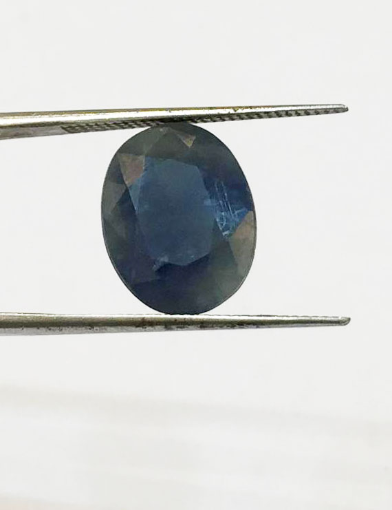 8.06 Ct/ 9.00 Ratti Natural Ceylon Blue Sapphire (Neelam) Gemstone