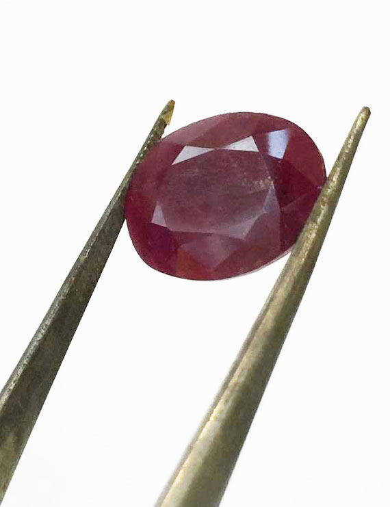 11.25 ratti/10.00ct Natural Certified Non Heat Non Treat Ruby/Manik