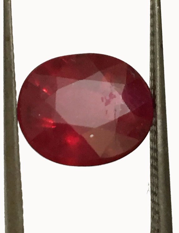 3.73 ct Natural Certified Bangkok/New Burma Ruby/Manik