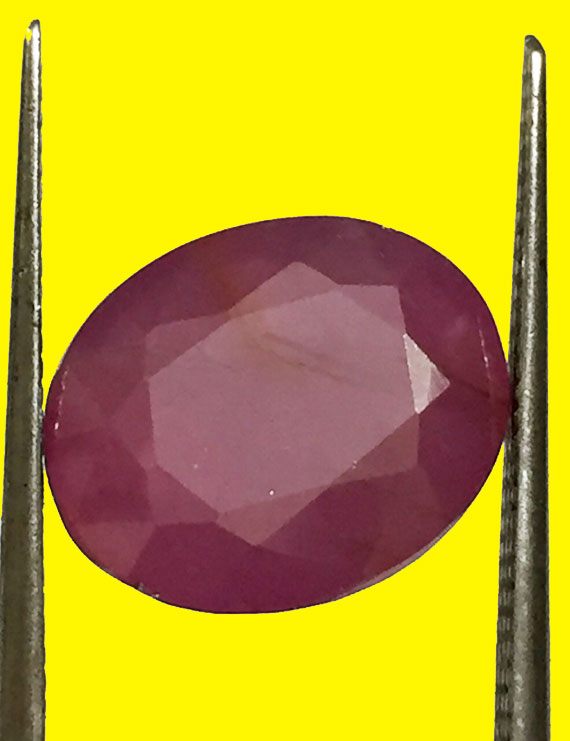 5.47 ct Natural Certified Non Heat Non Treat Ruby/Manik