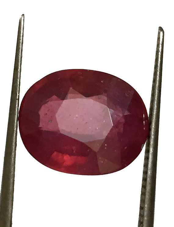 5.59 ct Natural Certified Bangkok/New Burma Ruby/Manik