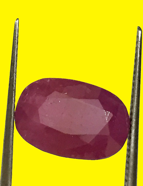 5.84 ct Natural Certified Non Heat Non Treat Ruby/Manik