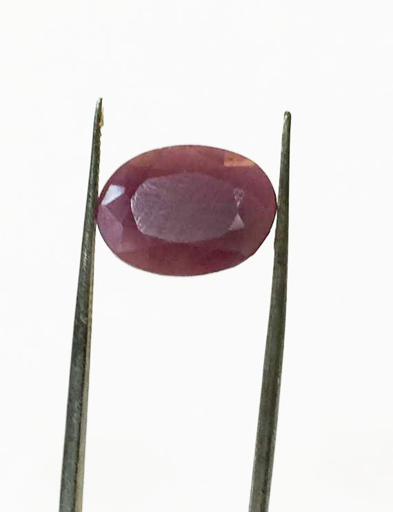6.50 ratti/6.01ct Natural Certified Non Heat Non Treat Ruby/Manik