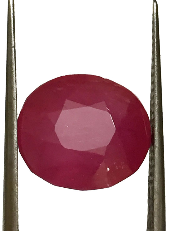 6.48 ct Natural Certified New Burma Ruby/Manik
