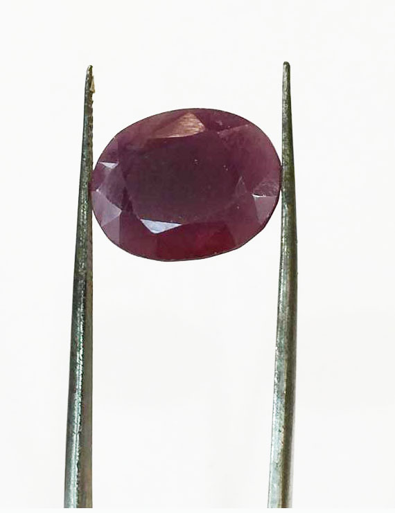 7.50 ratti/6.99ct Natural Certified Non Heat Non Treat Ruby/Manik