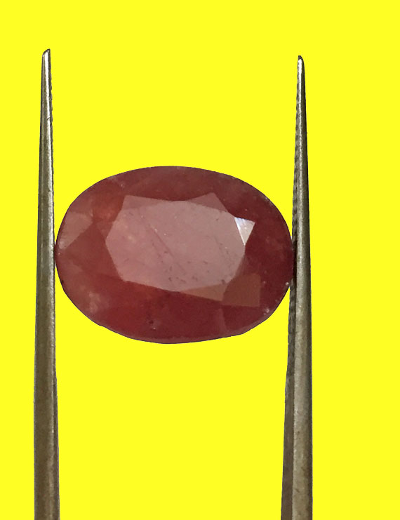7.84 ct Natural Certified Non Heat Non Treat Ruby/Manik
