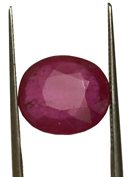8.32 ct Natural Certified New Burma Ruby/Manik