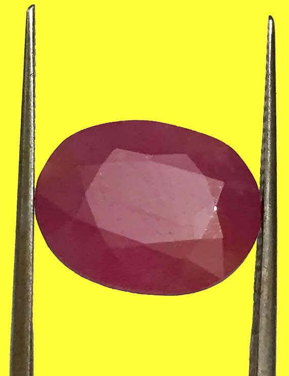 8.51 ct Natural Certified Non Heat Non Treat Ruby/Manik