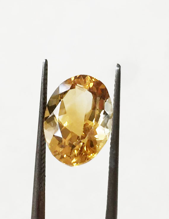4.24 ct Natural Certified Sunela (Citrine)