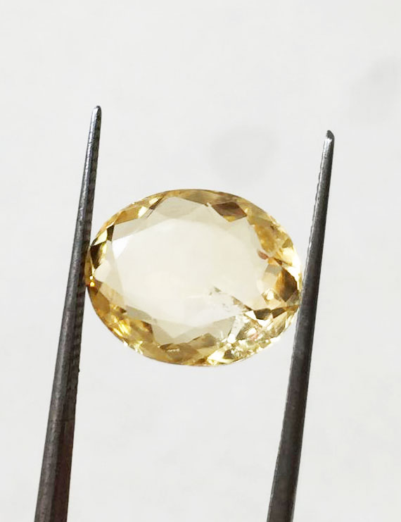 6.50 ratti (5.80 ct) Natural Certified Sunela (Citrine)
