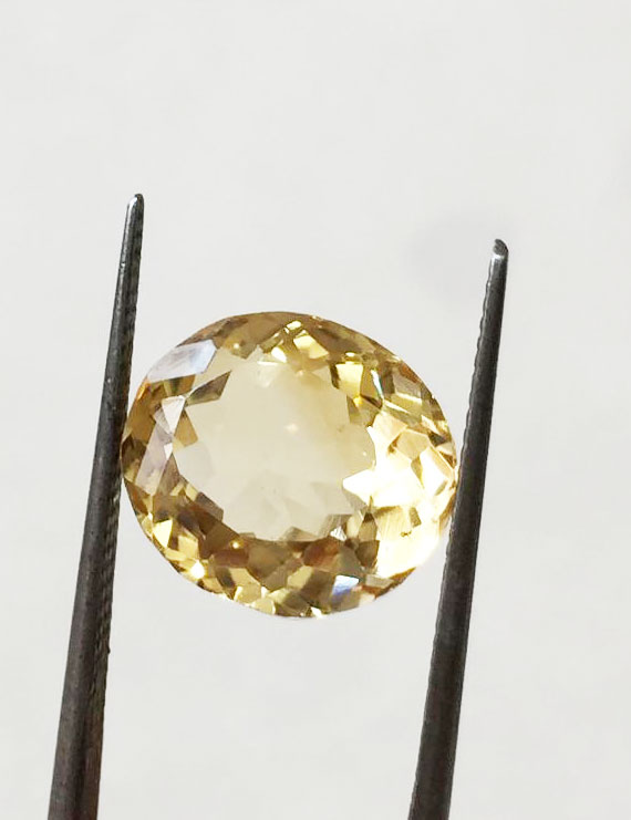 6.60 ratti (5.97 ct) Natural Certified Sunela (Citrine)